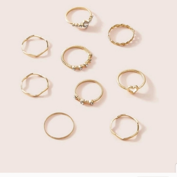 *Raquel** Midi Ring Set - Picture 2 of 4